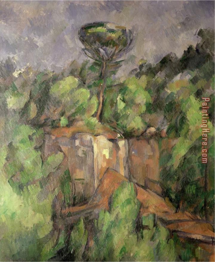 Paul Cezanne Bibemus Quarry 1898 1900